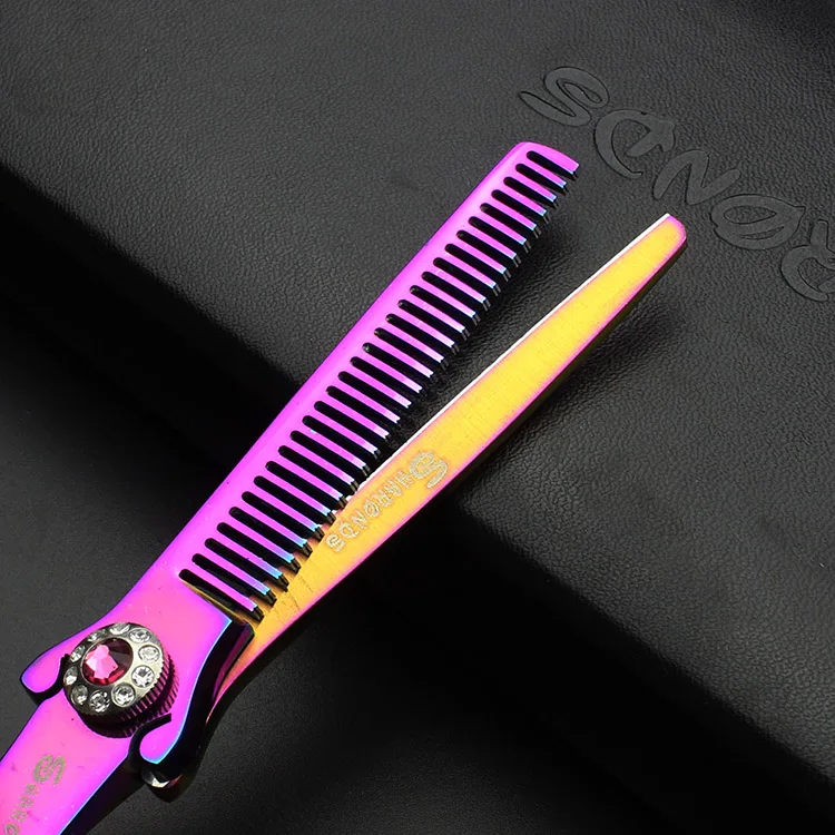 Sharonds purple Hair scissors set 6.0 inch hairdressing barber shears, professional hair cutting scissors and hair tools Sharonds purple Hair scissors set 6.0 inch hairdressing barber shears, professional hair cutting scissors and hair tools