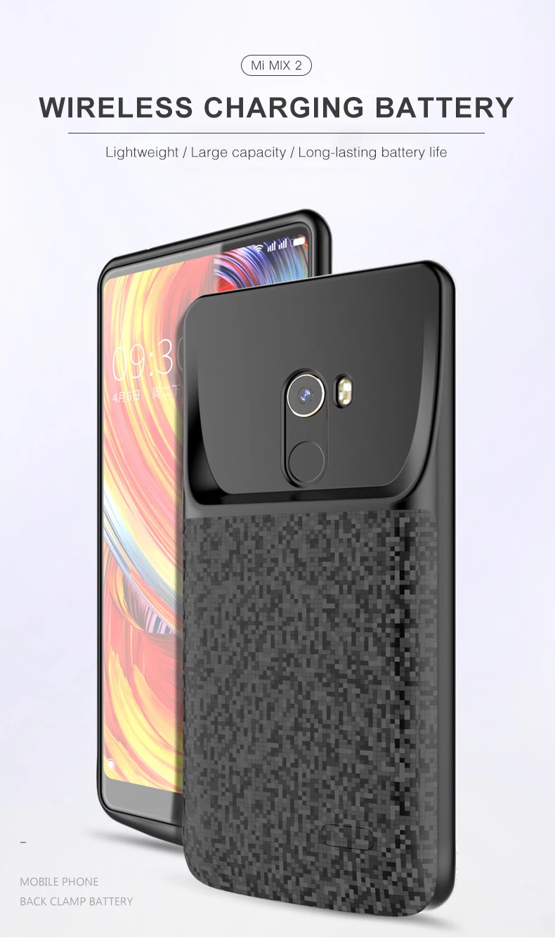 

2019 For Xiaomi Mi MIX 2 2S Battery Charger Case Power Bank For Xiaomi Mi 6 6X 8 8SE Phone Battery Case