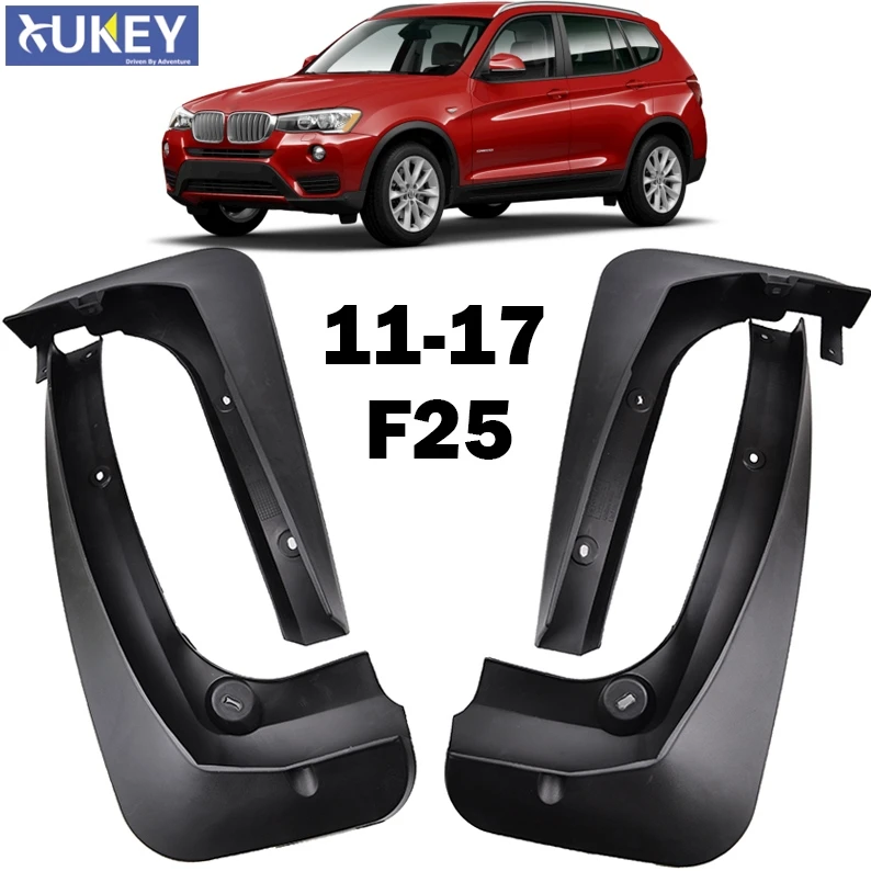 

FIT FOR BMW X3 F25 2011 - 2017 MOLDED MUDFLAPS MUD FLAP SPLASH GUARD MUDGUARDS FRONT REAR FENDER ACCESSORIES