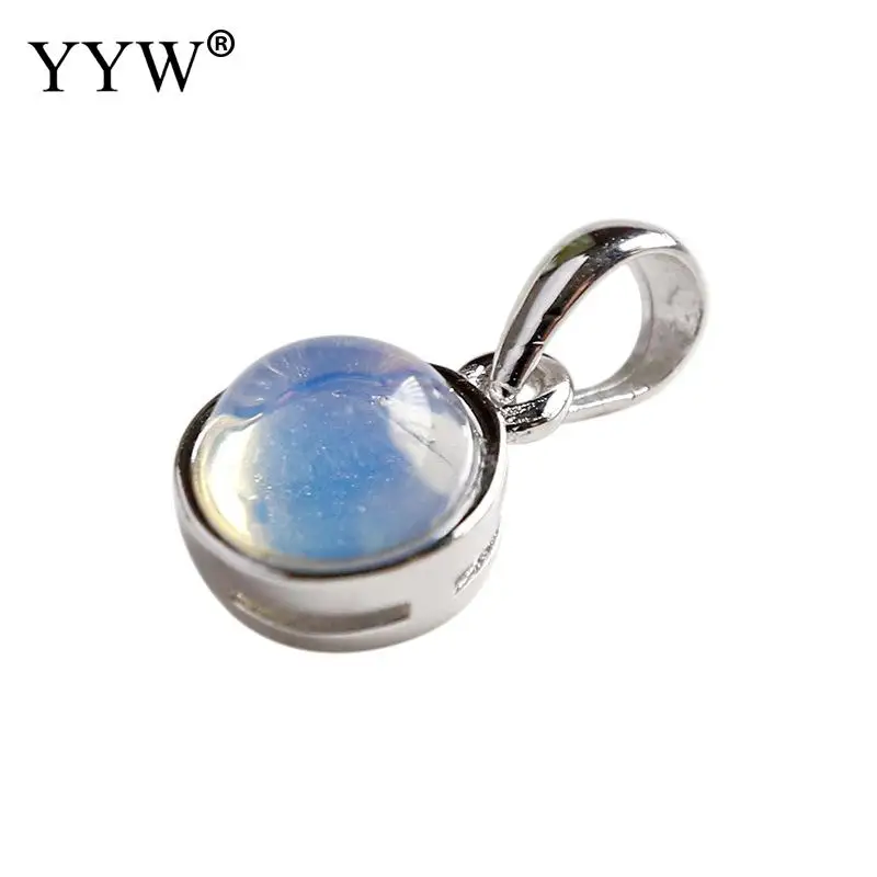 

simple temperament design Zinc Alloy pendant tiger eye opal red stone sandstone without chain