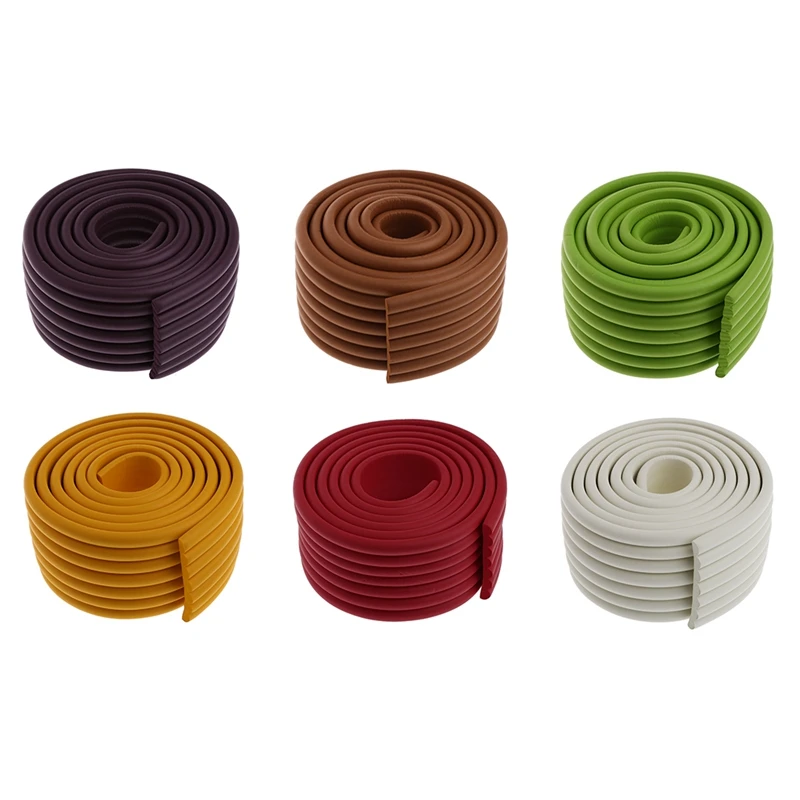 

2018 New 1Pc Baby Safety Table Desk Edge Furniture Corner Cushion Protector Bumper Strip 2M Baby Safety Products Baby Kids Care