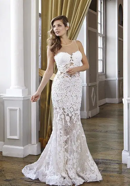 Designer Sheath Wedding Dresses