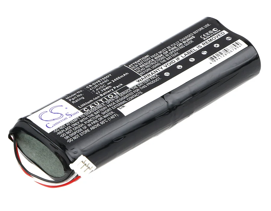 Аккумулятор Cameron Sino 2400mAh 4/UR18490 для Sony D VE7000S|Цифровые аккумуляторы| |