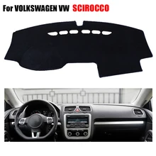 FUWAYDA покрытие приборной панели автомобиля коврик для VOLKSWAGEN VW SCIROCCO Все годы левые диски коврик для приборной панели автомобиля Платформа инструмента
