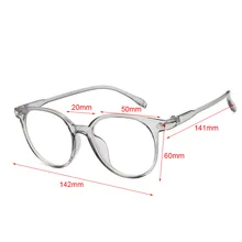 Hot Sale Women Spectacle Optical Frame Glasses Clear Lens Lady Vintage Computer Anti-Radiation Eyeglasses CXZ