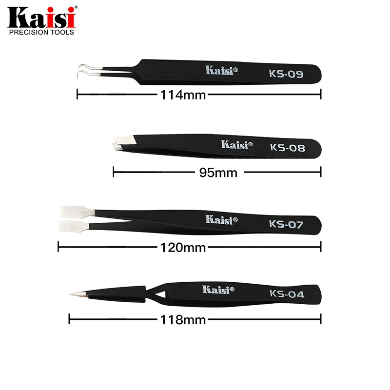 14pcs ESD Tweezers set Stainless Steel Precision Repair Tweezers for Electronic Mobile Phone Repair Tools Kit Blackhead Removal precision tweezers tweezer tool esd anti static tweezers pimples blackhead tweezers blackhead clip tweezers phone repair tweezers