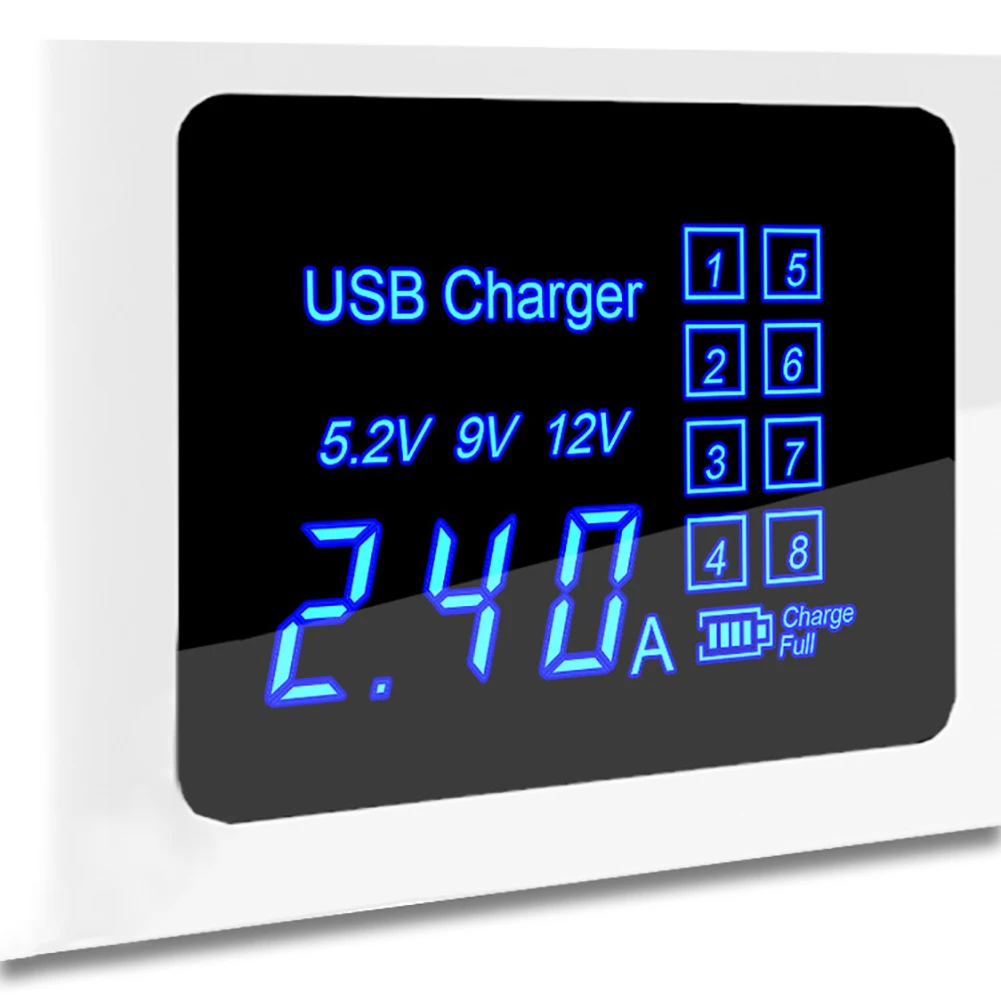 4 портовый USB зарядное устройство адаптер станция концентратор мобильный