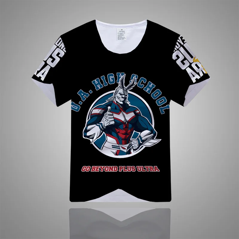 Cosroad Boku No My Hero Academia Cosplay T Shirt Costumes Men and Women Summer T-shirts Midoriya Izuku Tops1 (11)