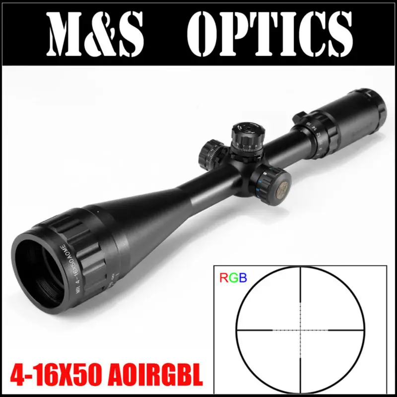 Специальное предложение! MARCOOL EST 4 16X50 AOIRGBL Mil Dot страйкбол пневматическое оружие