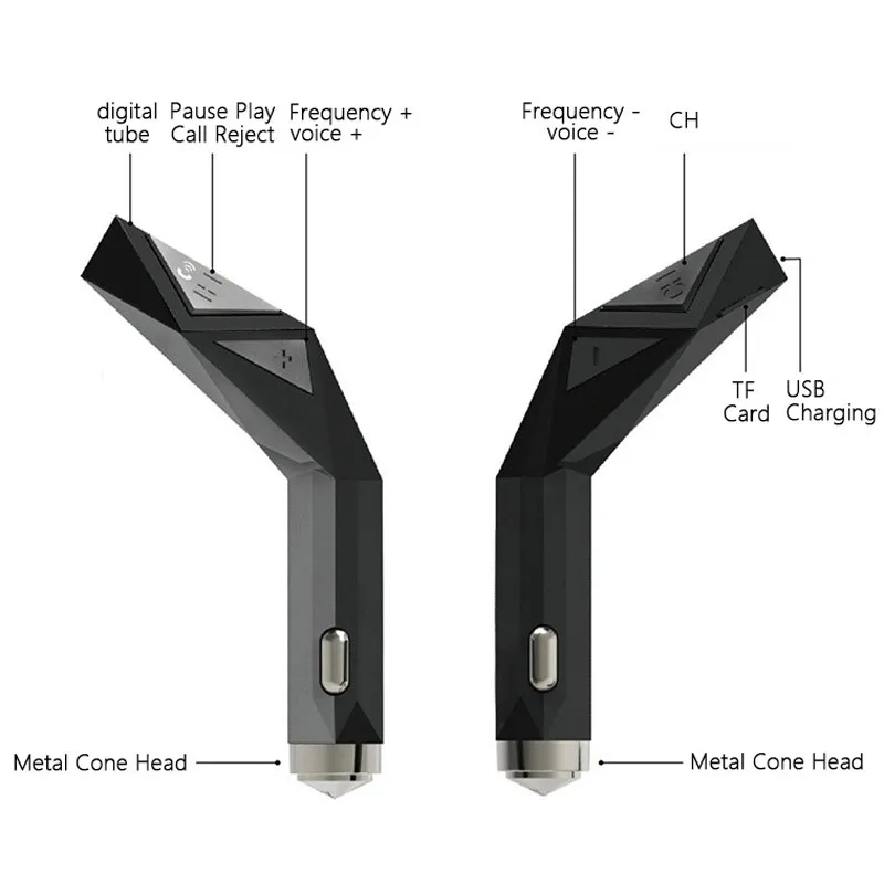 Bluetooth Car Kit Красный Экран MP3 плеер fm передатчик громкой связи вызов авто bluetooth USB/TF
