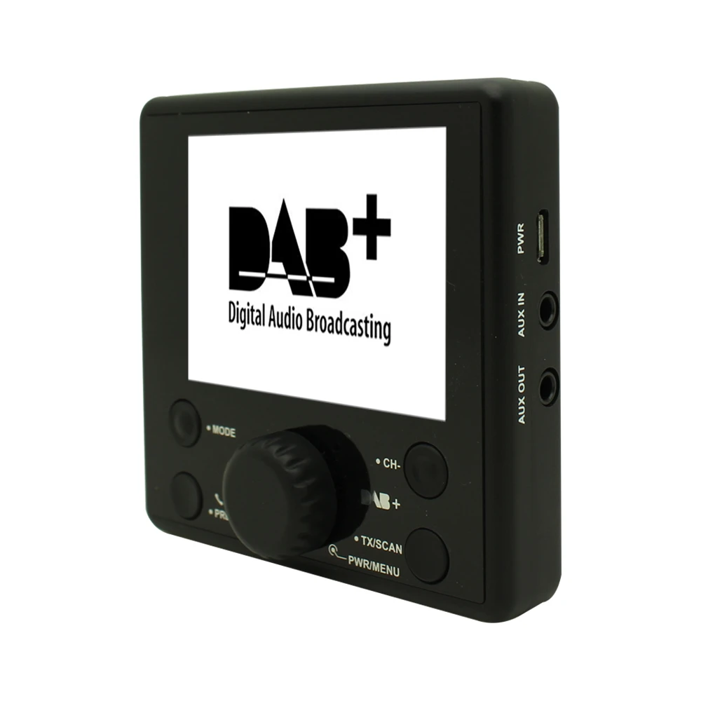 Tien jaar roestvrij Gespierd Dab Radio Adapter+ Digital Radio Tuner Fmtransmitter Car Radio With Audio  Output Bluetooth Aux / Built In Microphone - Car Radios - AliExpress