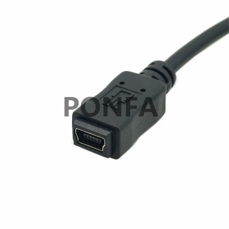 Мини-usb B Тип 5pin папа к мини-usb мама мини-usb штекер к женскому удлинительному кабелю 1,5 м/0,5 м