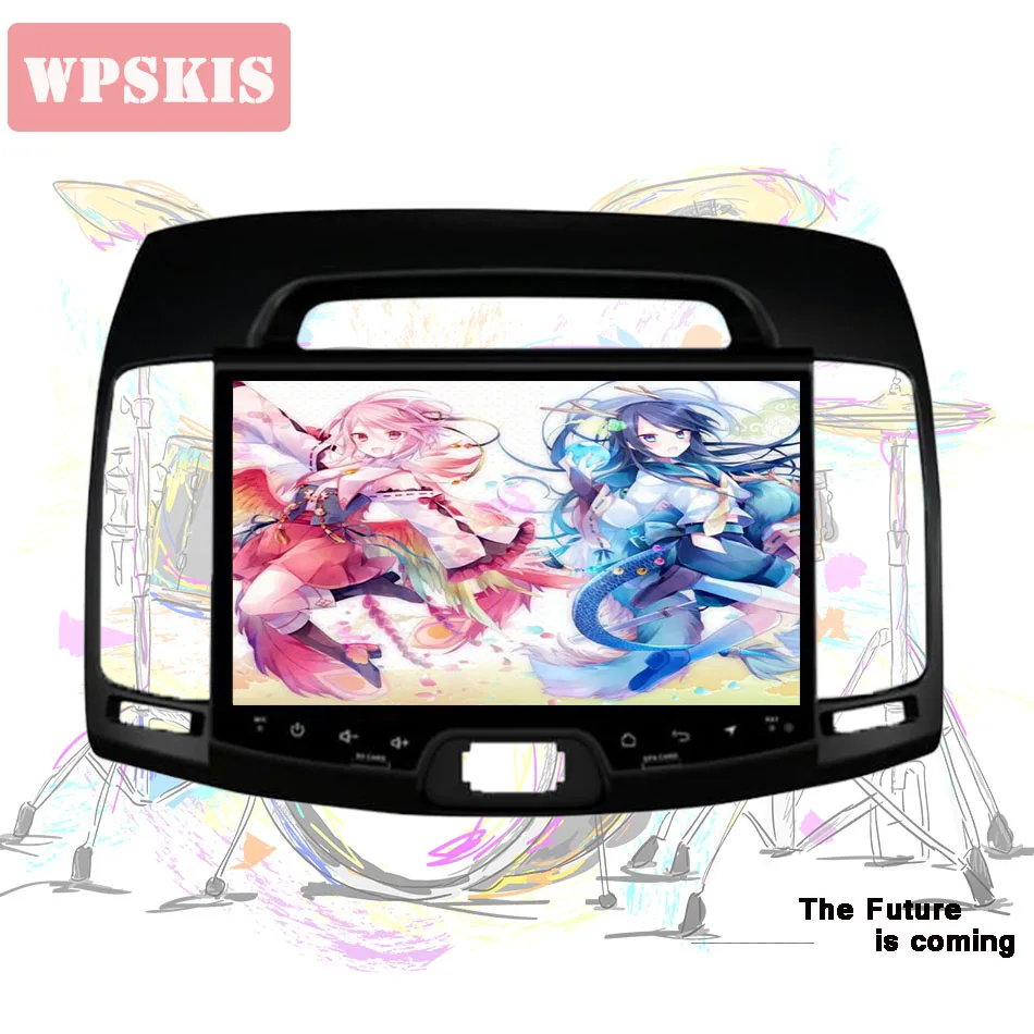 Clearance Octa Core Android 9.0 4GB ram+64GB rom car dvd player for hyundai elantra 2007-2011 multimedia radio gps tape recorder Head Unit 3