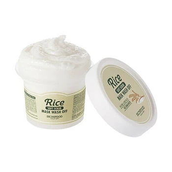 

SKINFOOD Rice Mask Wash Off 100g Whitening Mask Face Care Smoothing Skin Moisturizing Skin Food Facial Mask Korea Cosmetics