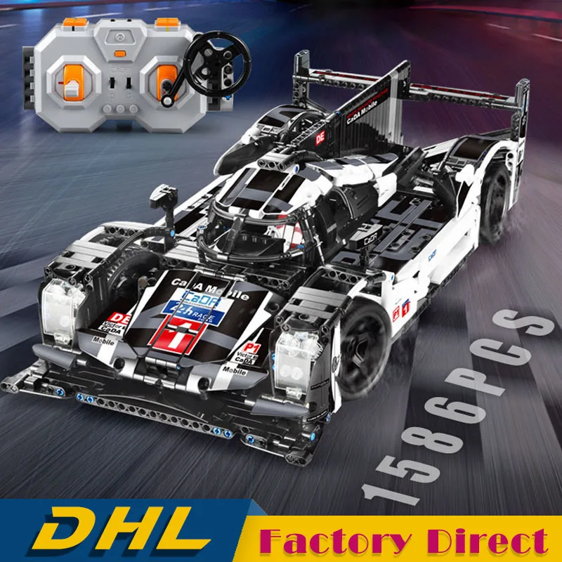 

1586 Pcs Romote Control Racing Car Technic Series Building Blocks Vehicle Bricks DIY Educational Toys LegoINGlys with Motor