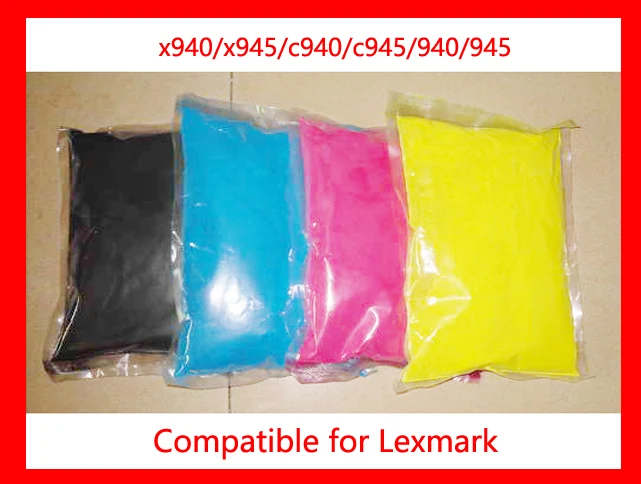 

High quality color toner powder compatible Lexmark x940/x945/c940/c945/940/945 Free Shipping