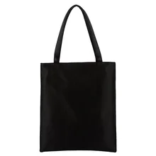 Fashion New Character Women’s Shoulder Bag Durable Canvas Shopping Bag Portable Girls Cartoon Printing Casual Tote Bag Handbag
