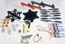 HexaCopter ARF Drone F550 Hex-Rotor FlameWheel Kit + KK 2.3 Flight Controller ESC Motor Propeller F05114-C