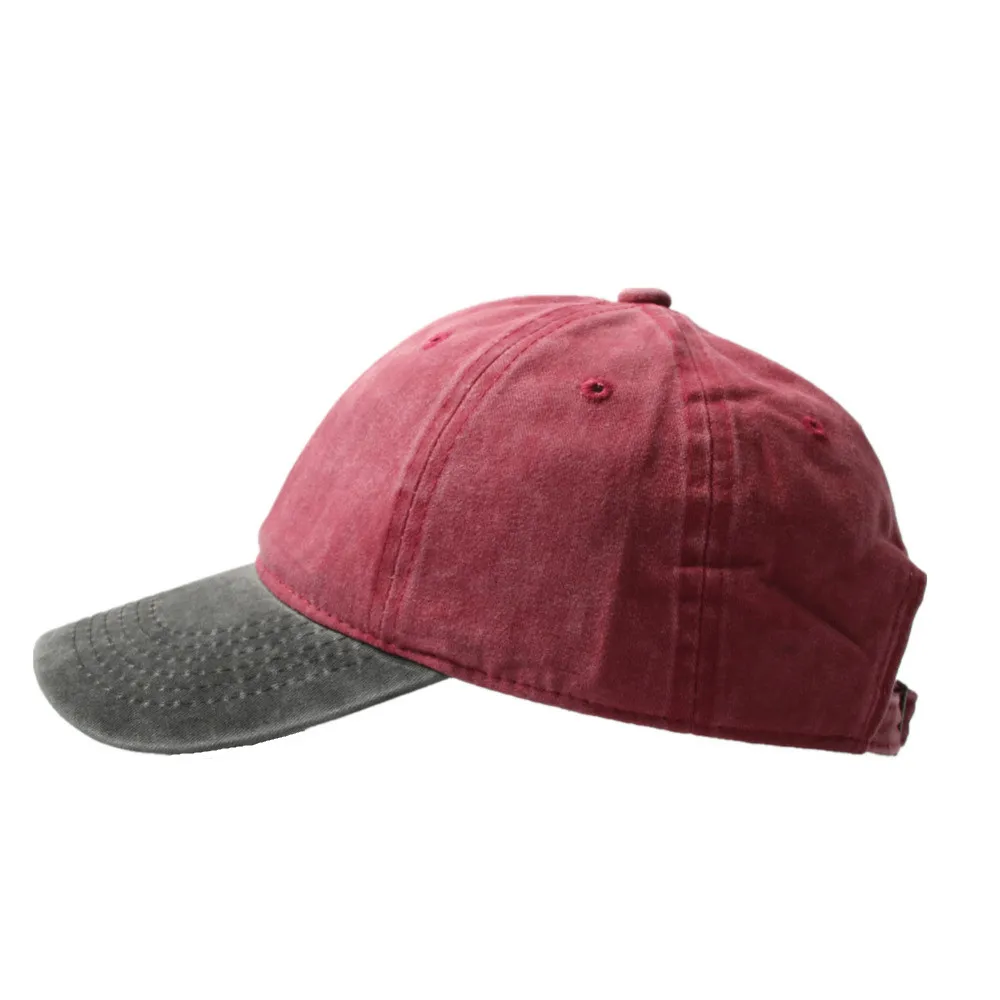 XUYIJUN huesos Washed Denim Snapback sombreros otoño verano hombres mujeres gorra de béisbol Golf Sunblock Beisbol Casquette gorras de Hockey