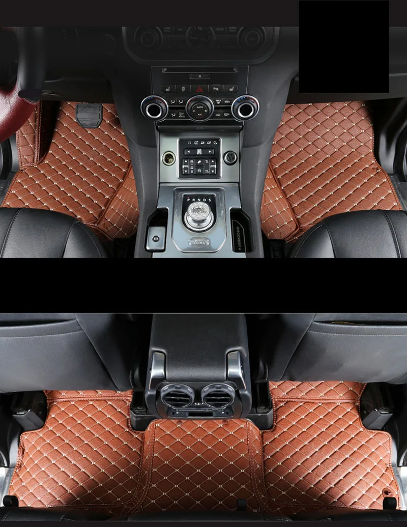 Lsrtw2017 кожаный автомобильный коврик для range rover sport L320 2005 2006 2007 2008 2009 2010 2011 2012 2013 ковры аксессуары