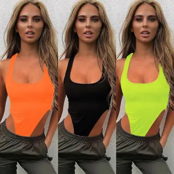 

Womens Lingerie Bodysuit Leotard Bodycon Bandage Jumpsuit Party Romper Underwear