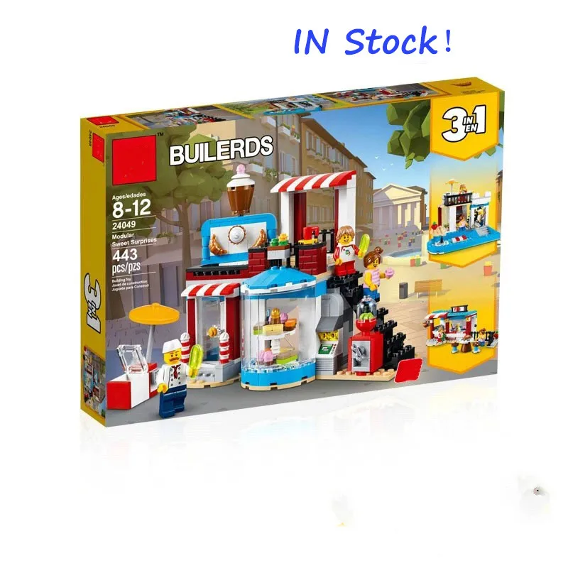 

2018 New LegoINGLY Creator Builerds 3 in 1 24049 Building Blocks Bricks Compatible LegoINGLY Creator City Toys For Children Gift