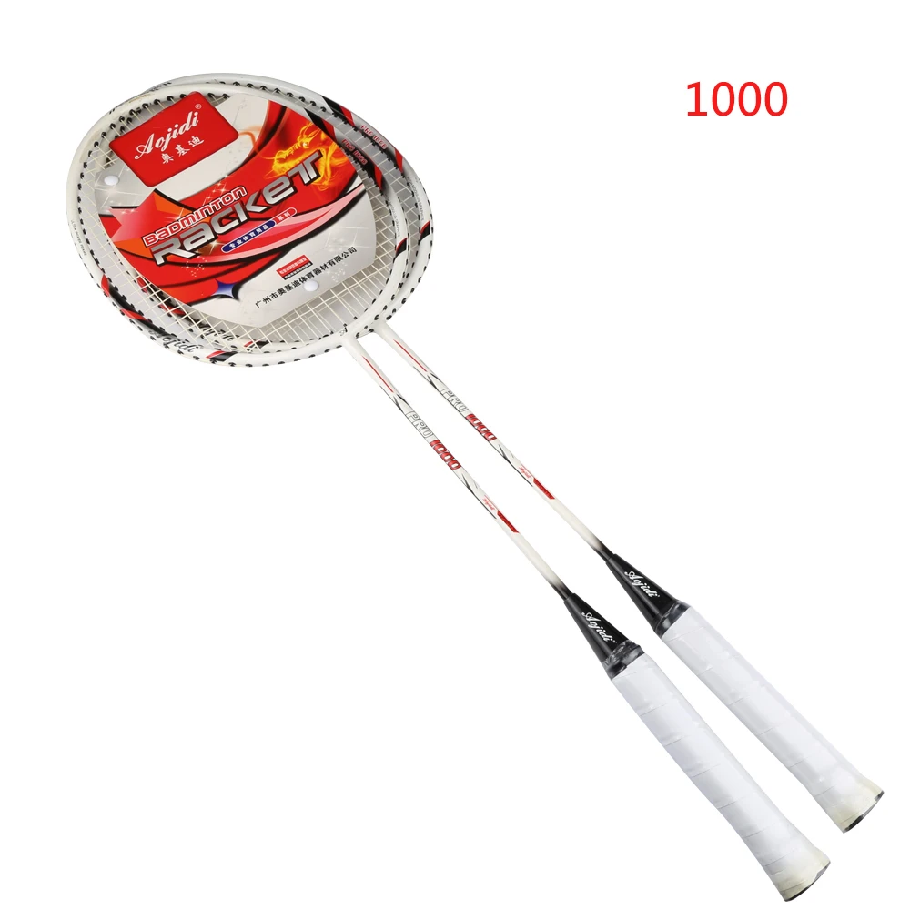 

A Pair of Superior Badminton Racket 1000 Including Bag Men Women Sports Training Rackets For Outdoor Activities