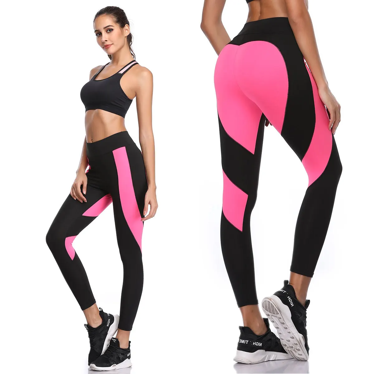 

Joyshaper Women Mid Waist Capri Leggings Tummy Control Leggins Jeggings Gym Workout Pants Heart Shape Plus Size