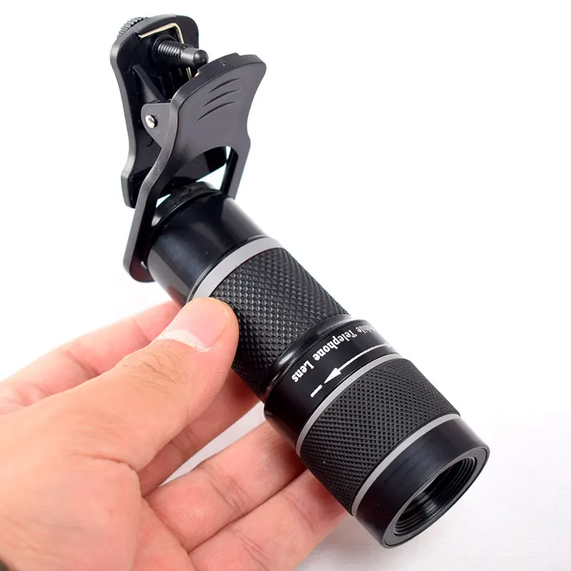 18x Zoom Telescope Mobile Phone Lens for Samsung Smart Phone Universal Clip With a Tripod Phone Zoom Lens