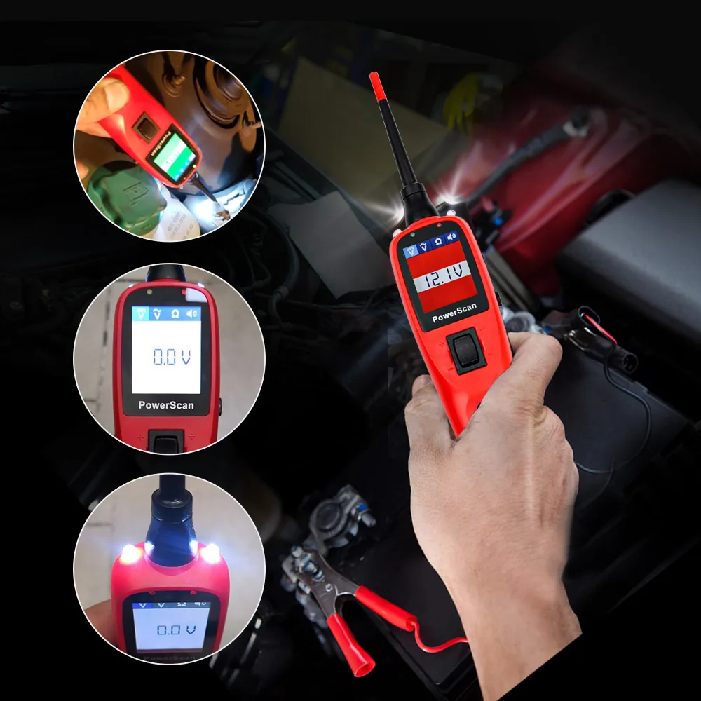 Autel PowerScan PS100 Sistema eléctrico herramienta de diagnóstico Autel PS100 coche automotriz OBD2 escáner coche Auto circuito batería probador Autel PowerScan PS100 Sistema eléctrico herramienta de diagnóstico Autel PS100 coche automotriz OBD2 escáner coche Auto circuito batería probador