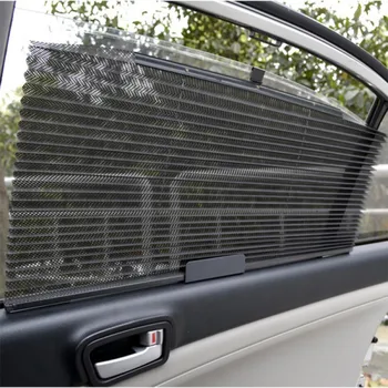 

Car Truck Auto Retractable Side Window Curtain Sun Shield Blind Sunshade Car Styling