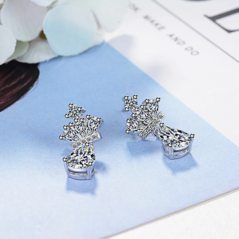 water drop crystal statement earrings jewelry (4)