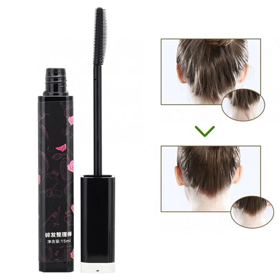 

Flyaway Hairs Bangs Finishing Stick Non-greasy Sporadic Hair Fixing Gel Styling Cream 15ml Hair ToolvHair Tool