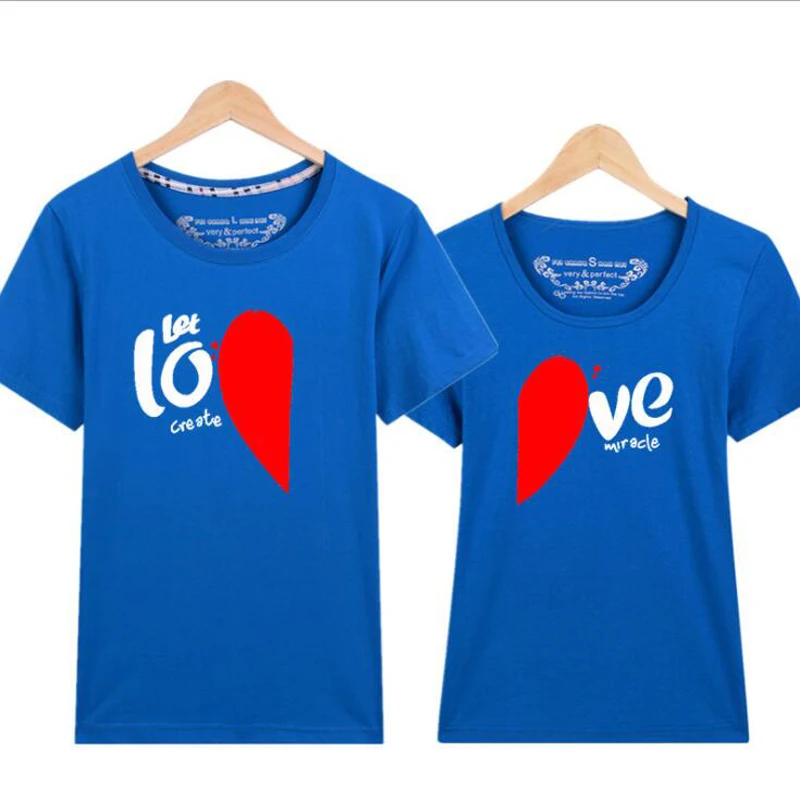 Summer Korean Couple T Shirt For Lovers Letter Printed Wedding Graphic Tees O-Neck Short Sleeve Pair T-Shirt Couple Clothes Summer Korean Couple T Shirt For Lovers Letter Printed Wedding Graphic Tees O-Neck Short Sleeve Pair T-Shirt Couple Clothes