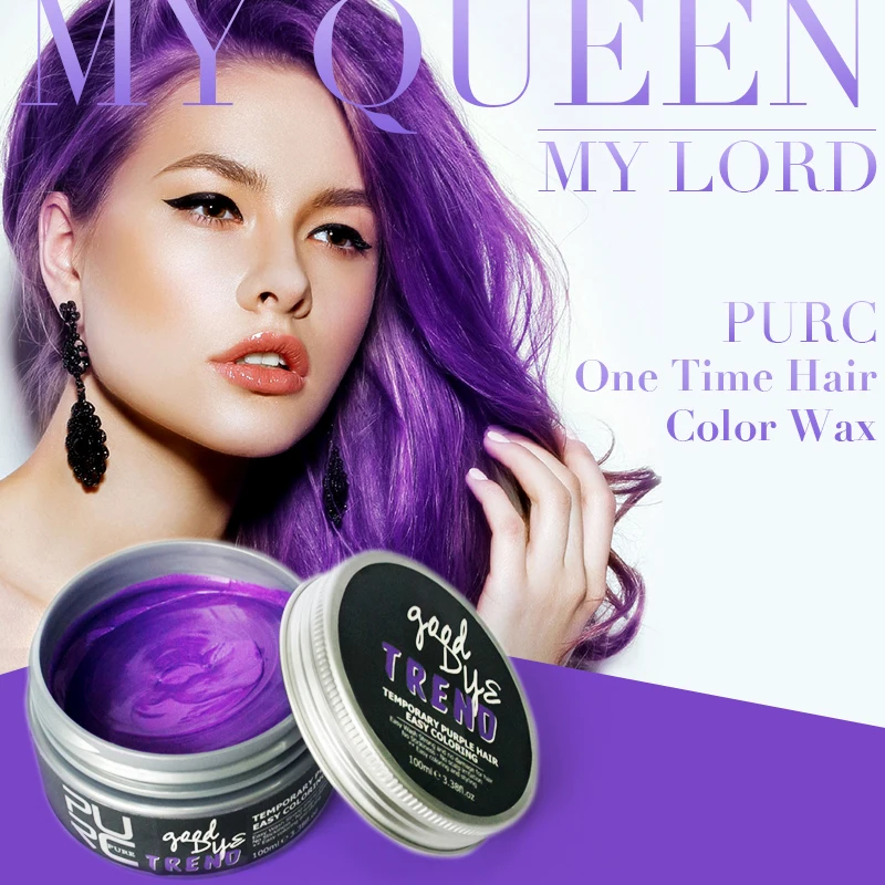 Aliexpress.com : Buy PURC One off Hair Color Dye Temporary ...