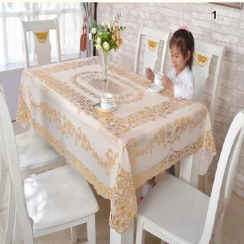 

UBRUSH New tablecloth Three color PVC table cover 130*180 cm Waterproof Oilproof For Home Hotel Europe Table Cloth
