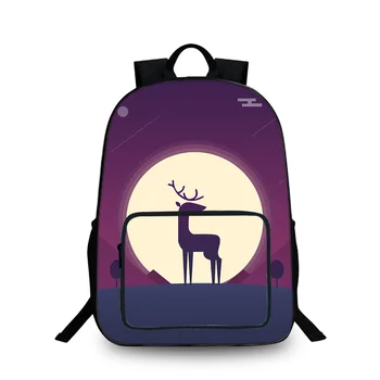 

BAOBEIKU Anime illustrations 3D Backpacks Creative Printing Cool Children SchoolBags For Girls Boys Men Book Bag Kids Bags