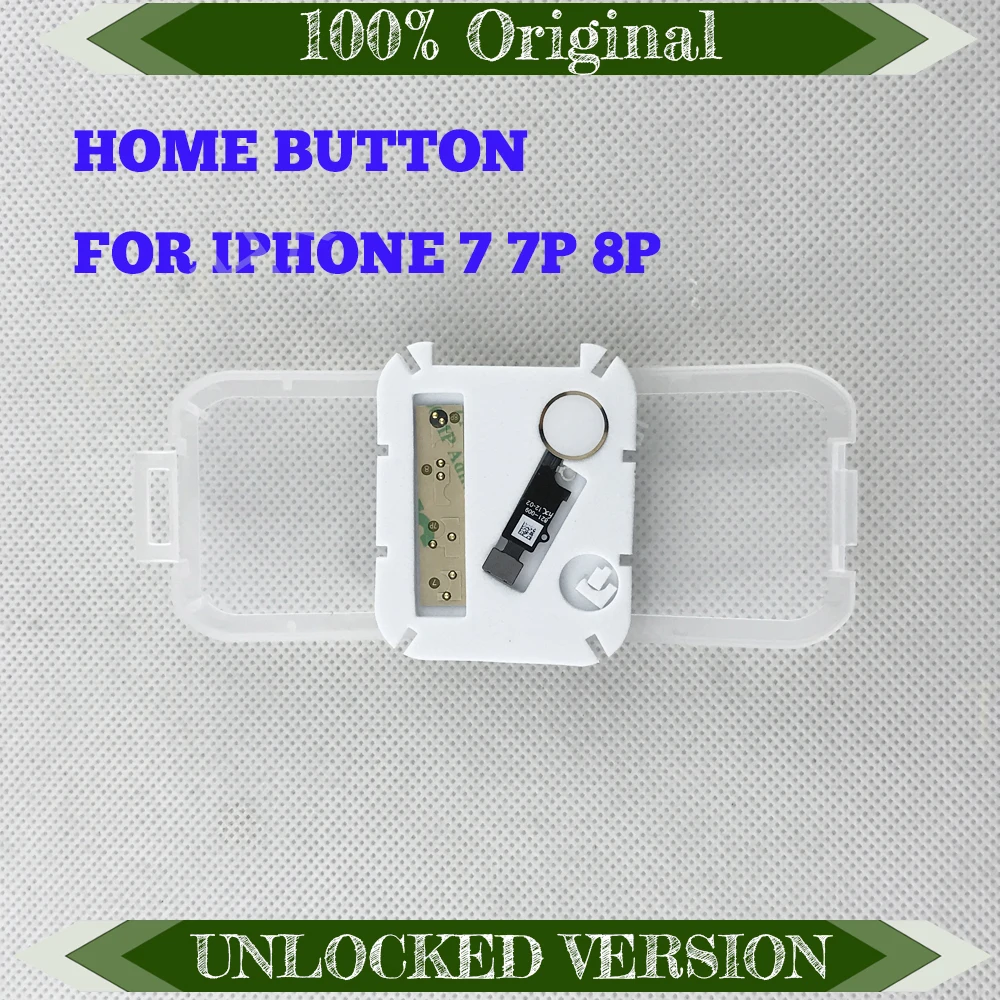 

Universal Home Button Flex Cable for iPhone 7 7 Plus 8 Plus 8 Menu Keypad Return On Off Fuction Solution