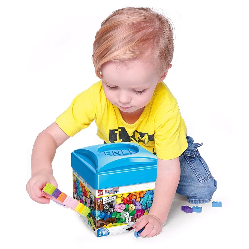 Ceny Enlighten 2901 460 sztuk luzem DIY kreatywny budynek bloki cegieł edukacyjne zabawki dla dzieci prezent boże narodzenie juguetes legoings