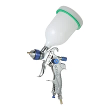 Профессиональный 601 HVLP Воздушный Распылитель гравитационная подача краски распылитель Аэрограф набор нержавеющая сталь 1,4 мм/1,7 мм/2,0 мм сопло