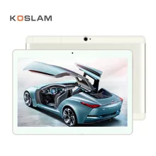 Koslam 10.1 дюймов 4 г LTE Android 6.0 Планшеты PC 1920×1200 IPS Экран MTK 4 ядра 2 ГБ Оперативная память 16 ГБ Встроенная память 10.1 «мобильный телефон Phablet