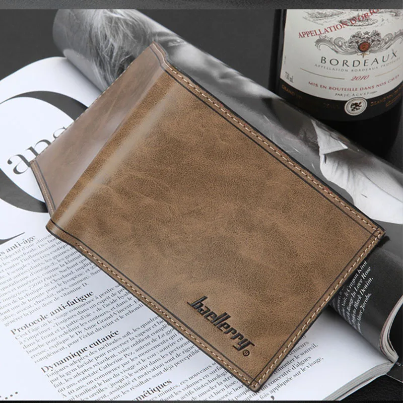 Vintage Style Wallet leather Euro Purse Best Man Wallets Quality Guarantee Vintage Purse ...