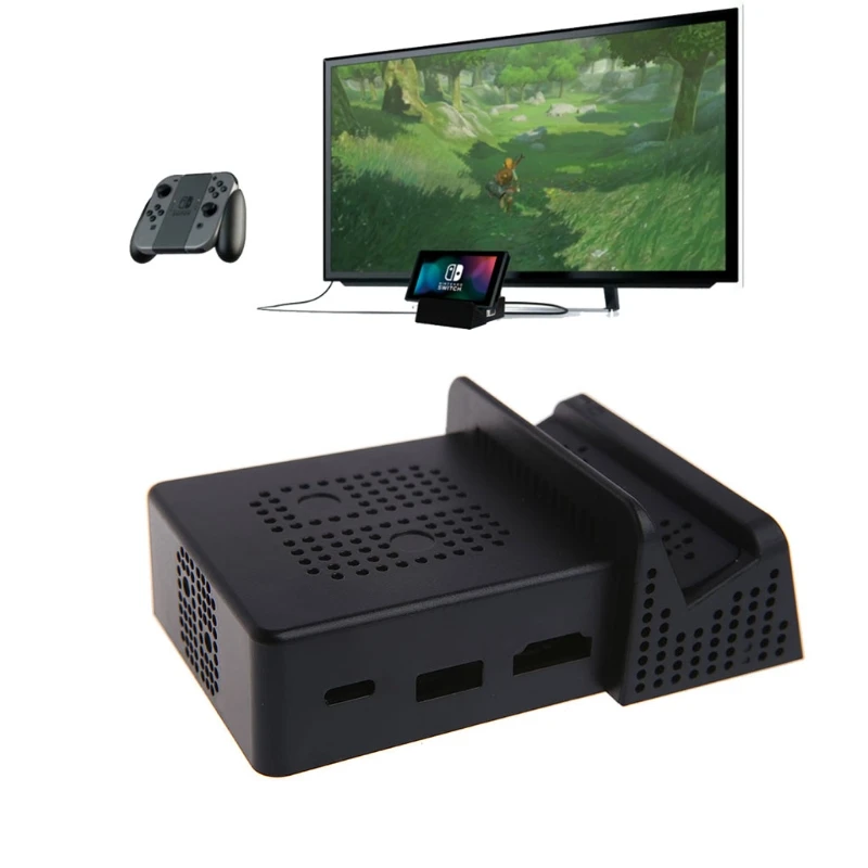 

OOTDTY Mini Replacement Charger Dock Case Cover For Nintendo Switch Charging Station