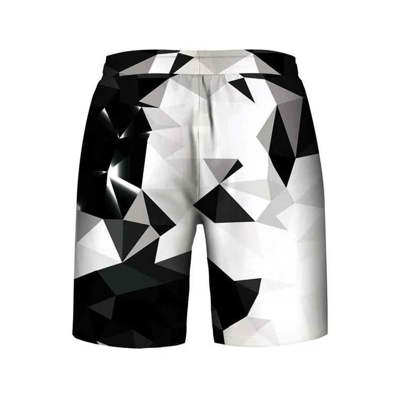 

Men's Summer Casual Plus Size 3D Printed Beach Shorts Pants A30