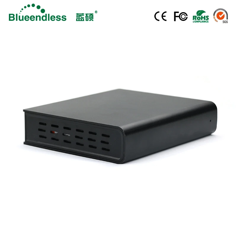 100% новый продукт 1 ТБ/2 ТБ/3 ТБ/4 ТБ SATA USB 3 0 HDD корпус коробка 5 caddy с высокоскоростным