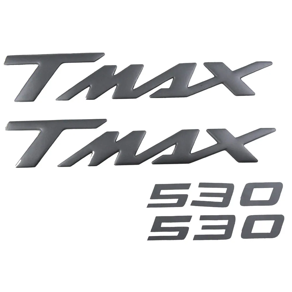 KODASKIN Мотоцикл 3D подъем TMAX 530 эмблема наклейки Наклейка для Yamaha TMAX530 - Цвет: Titanium