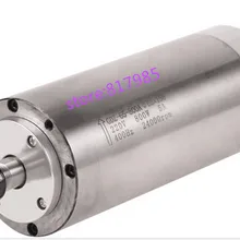 В продаже cnc 800 w ER11 220 V 24000 оборотов в минуту, электродвигатель привода шпинделя фрезерный станок с ЧПУ с водяным охлаждением 65x158mm 2 подшипники
