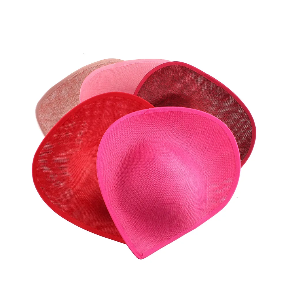 Цвета слоновой кости 30 см fascinators beses для женщин Мода Свадебные украшения для головы дамы Дамская Шляпка DIY аксессуары волос 5 шт./лот