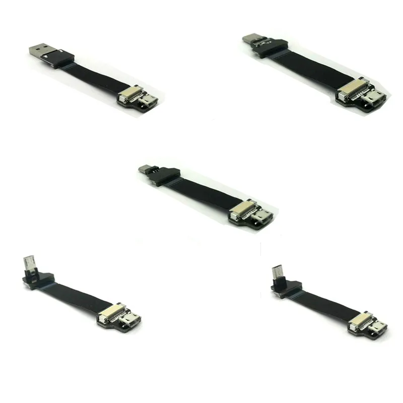 Монитор FPV со штекером Micro USB углом вверх и вниз супермягкий ультратонкий плоский