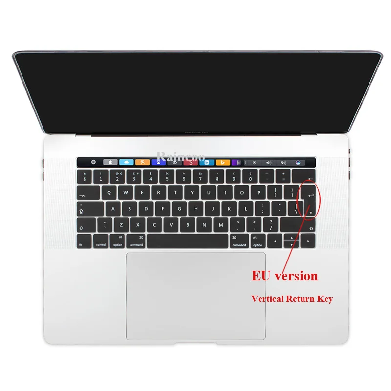 Силиконовая накладка на клавиатуру для Macbook Pro Touch Bar 13 &quot15&quot A1706 A1707 защитная TouchBar